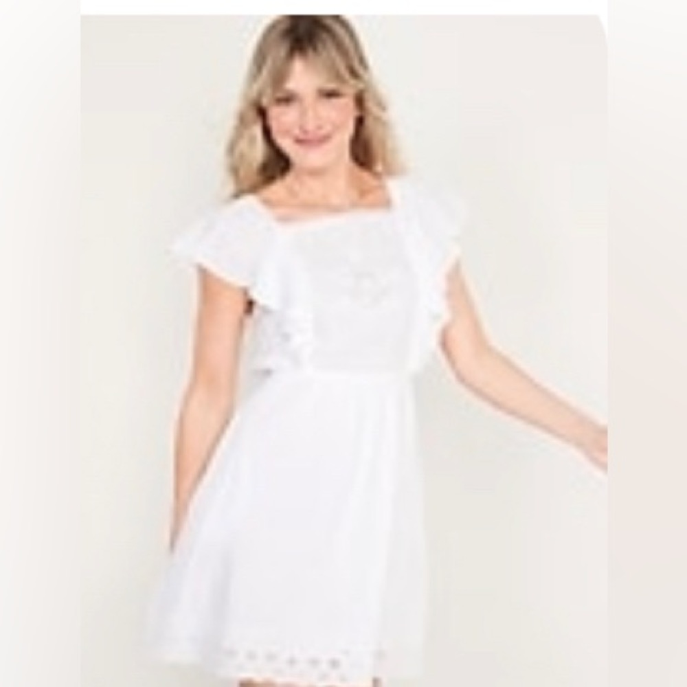 NWT White Old Navy Dress